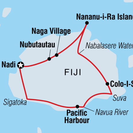 Pacific Harbour Fiji Map Find Touring Holidays To Pacific Harbour