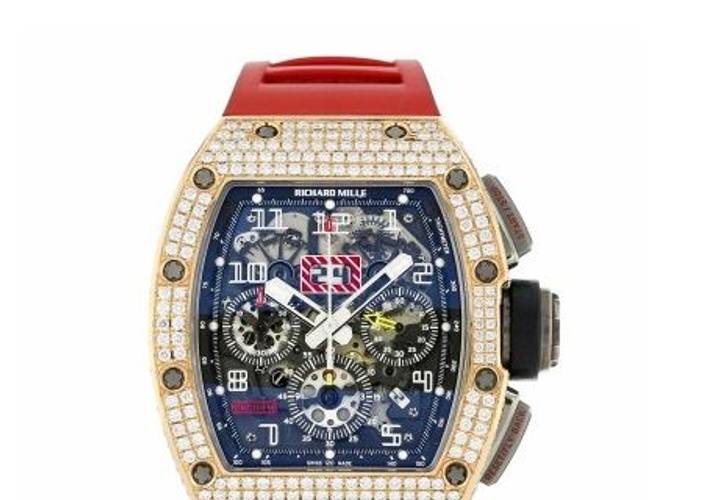 RICHARD MILLE RM11 ANNUAL FLYBACK CHRONOGRAPH ROSE GOLD AND