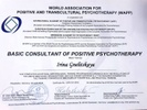 Висбаденская академия позитивной психотерапи, Базовый консультант ППТ, 2017-2018 годы