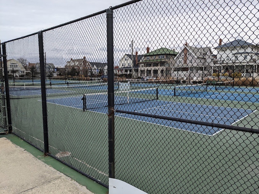 Play Pickleball at Ventnor City tennis courts and park: Court