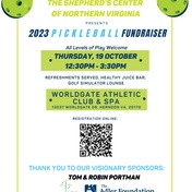 Shepherd's Center of Northern Virginia Pickleball Mixer & Fundraiser