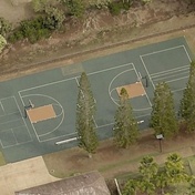 Tennis Courts by Lanai Youth Center