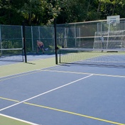 Lakeridge Playfield Pickleball and Badminton Courts