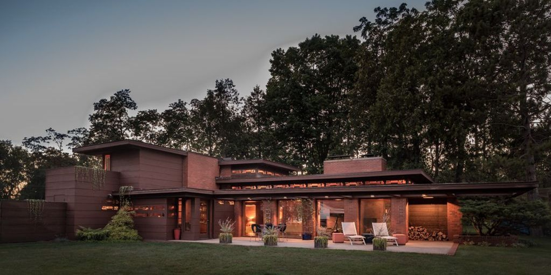 Tour Frank Lloyd Wright's "Dream House" in Two Rivers