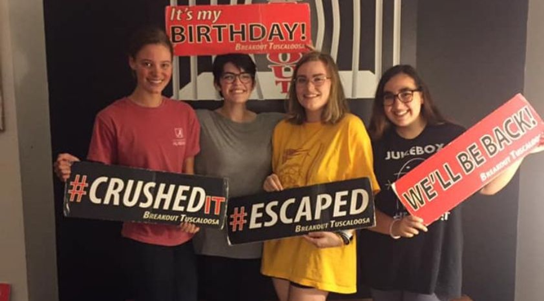 Where in the World is Detective Cafrey Escape Room in Tuscaloosa