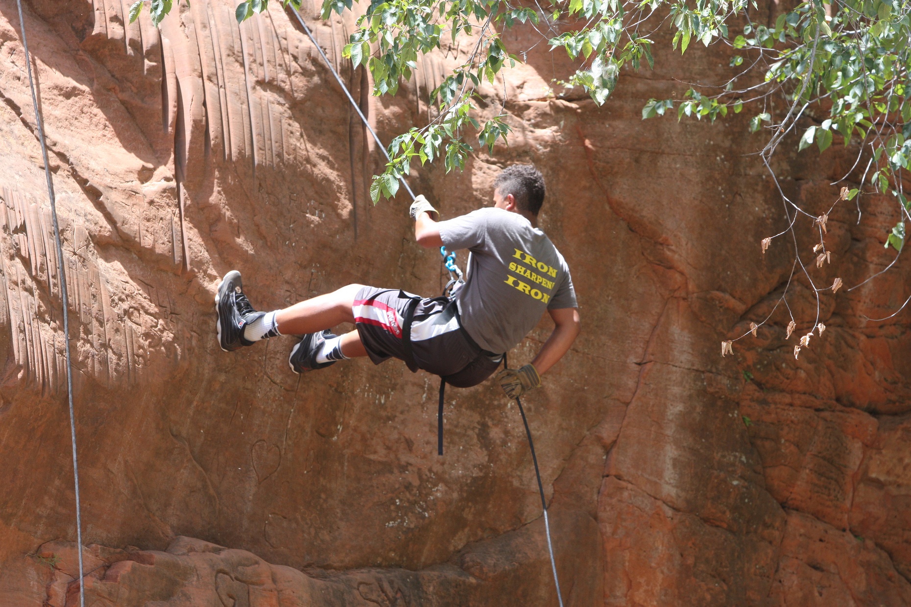 High Rocks State Park Outdoor Rappelling Adventure