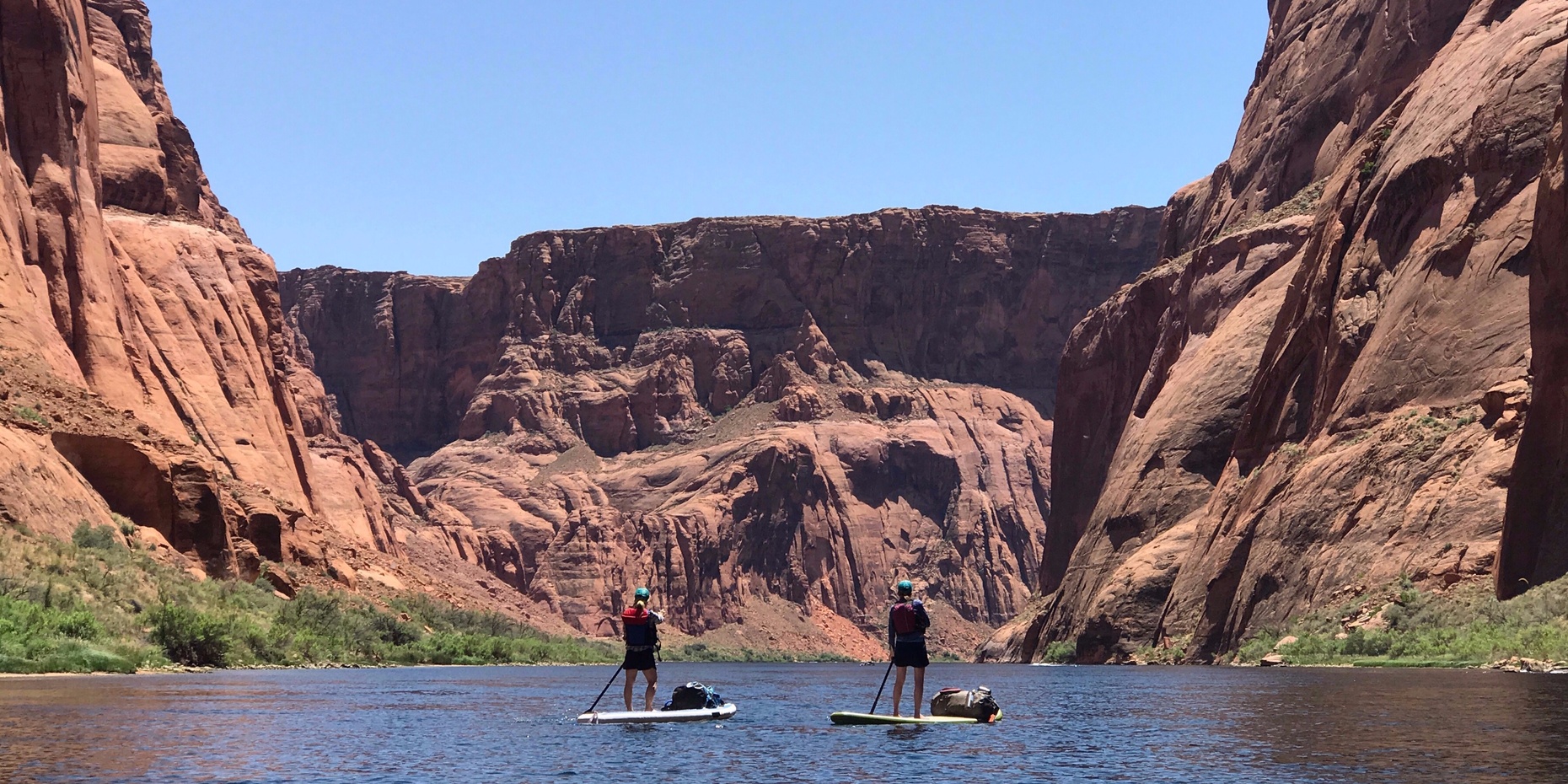 Stand-Up Paddle Board on the Colorado River