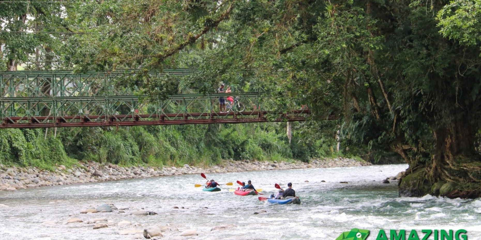 Half-Day Whitewater Inflatable Kayak Adventure in Turrialba