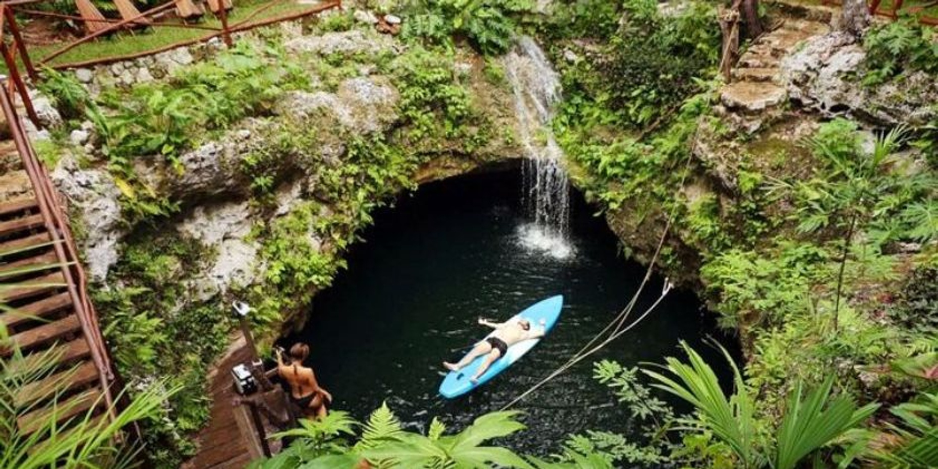 Cenotes Adventure with Ziplines, Mayan Snack & Tequila Tasting