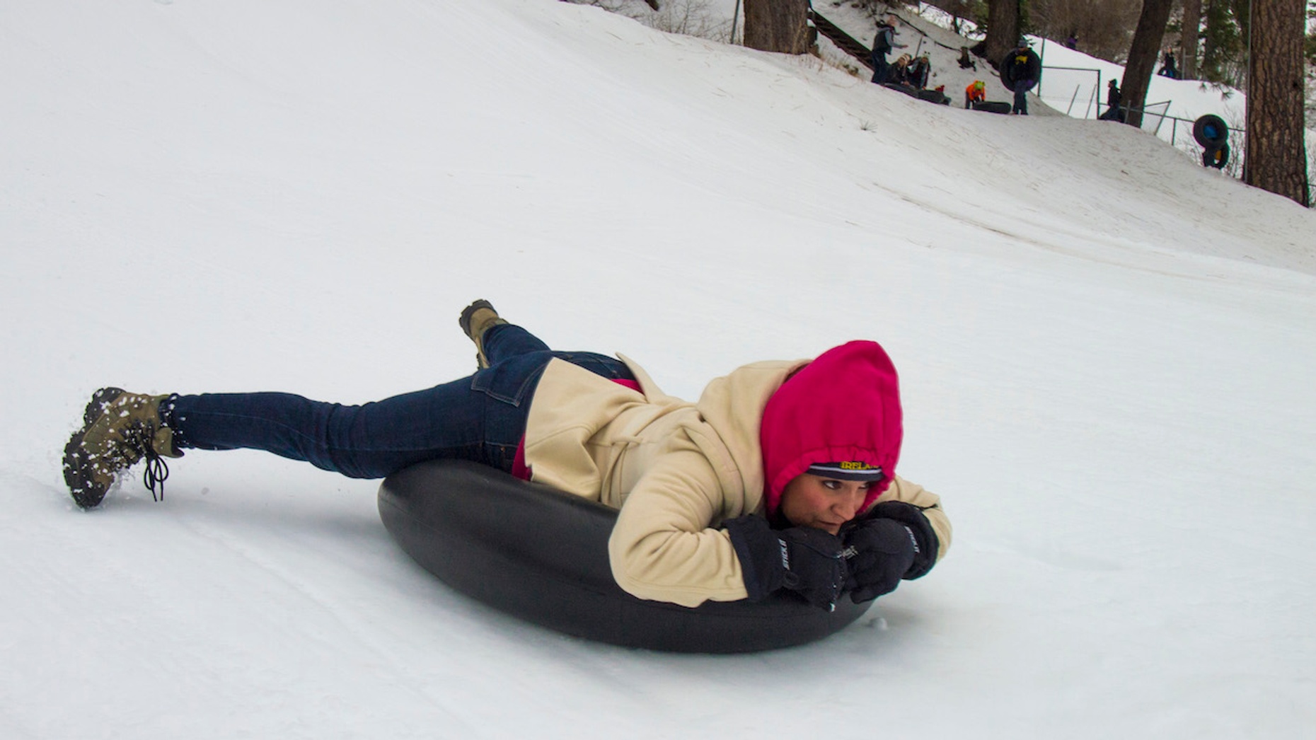 Nyc Snow Tubing Brewery Bus