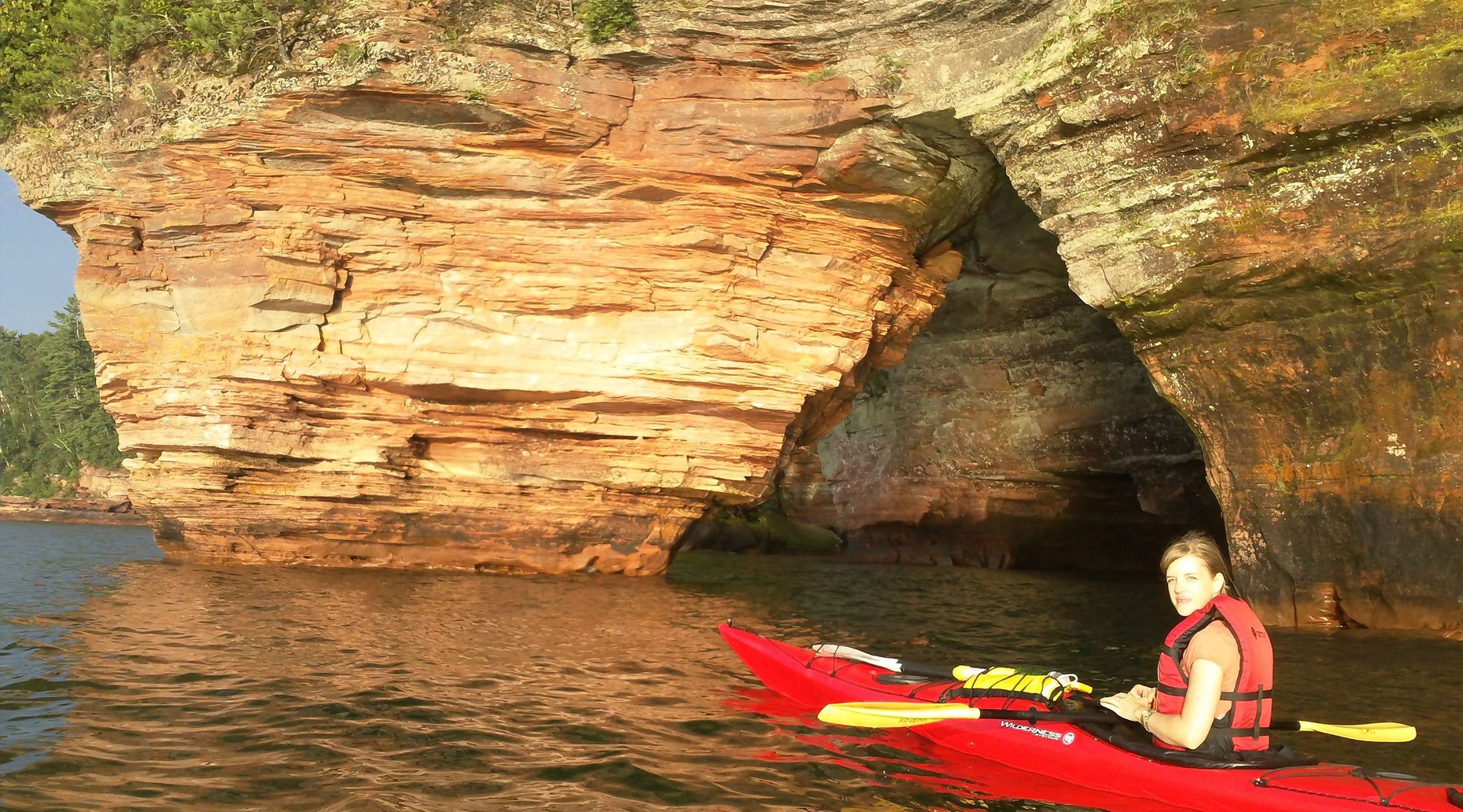 Apostle Islands Sea Caves Kayaking Tour