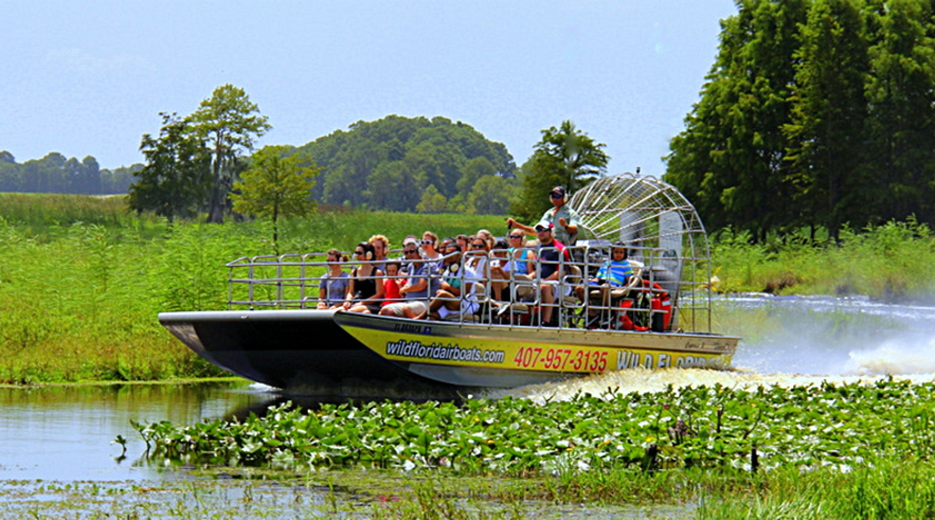 30-Minute Lake Cypress Airboat Tour