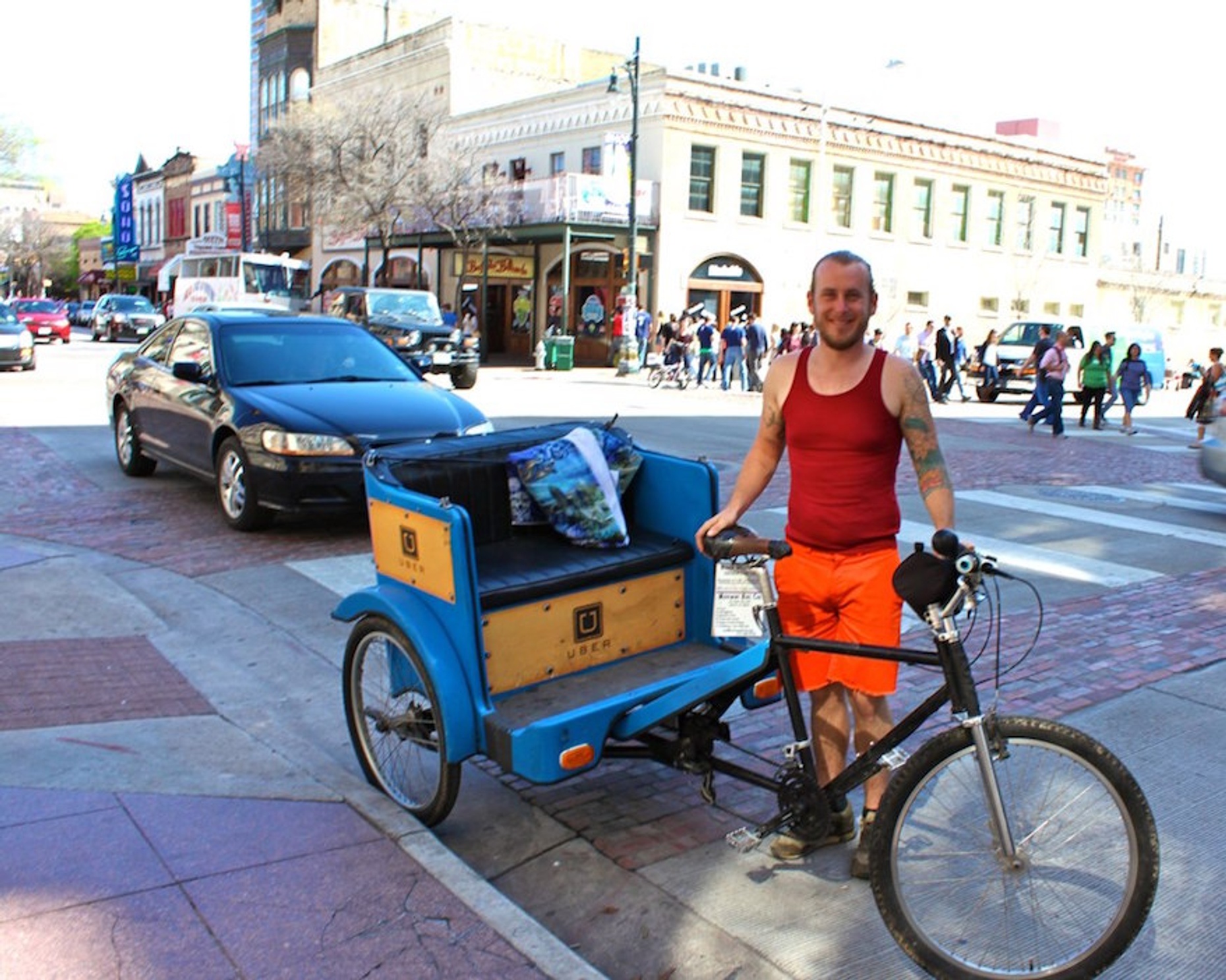 Downtown Pedicab Tour of Austin