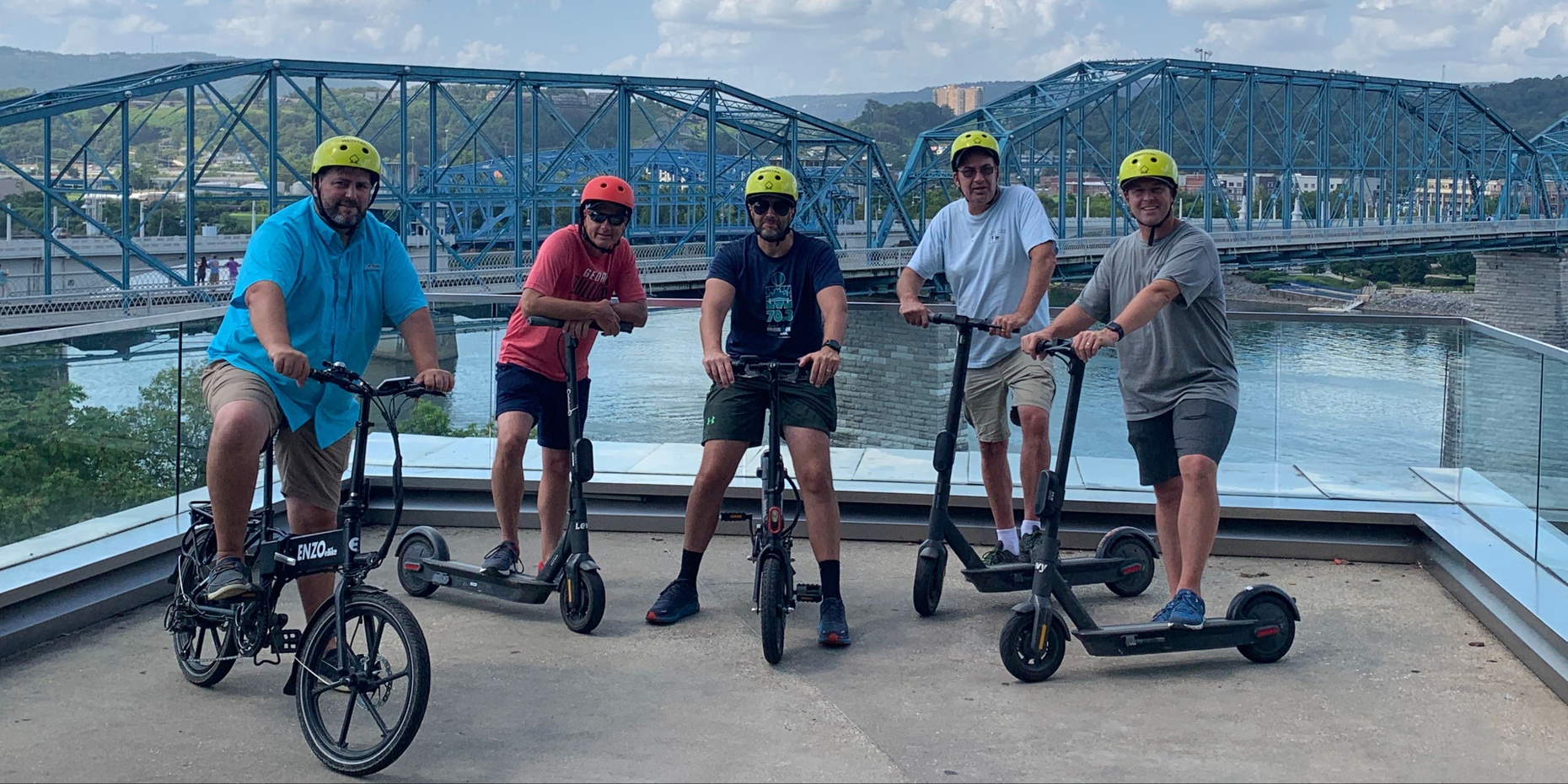 Guided E-Bike and E-Scooter Tour in Chattanooga