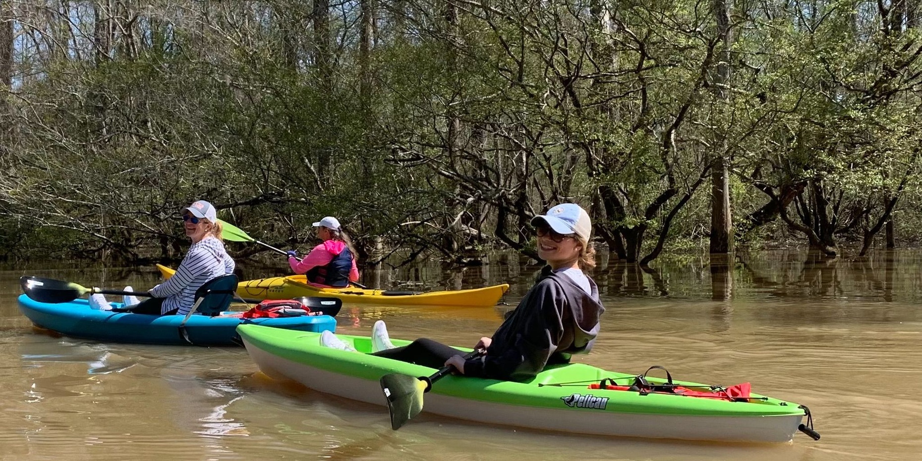Kayak on the Historical Scenic Bayou Water Trail