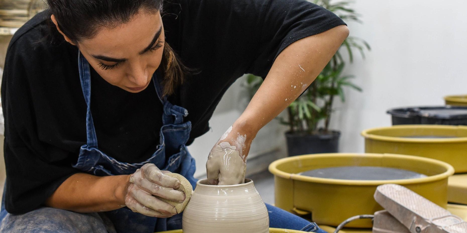 Intro to Pottery Wheel in Hallandale Beach