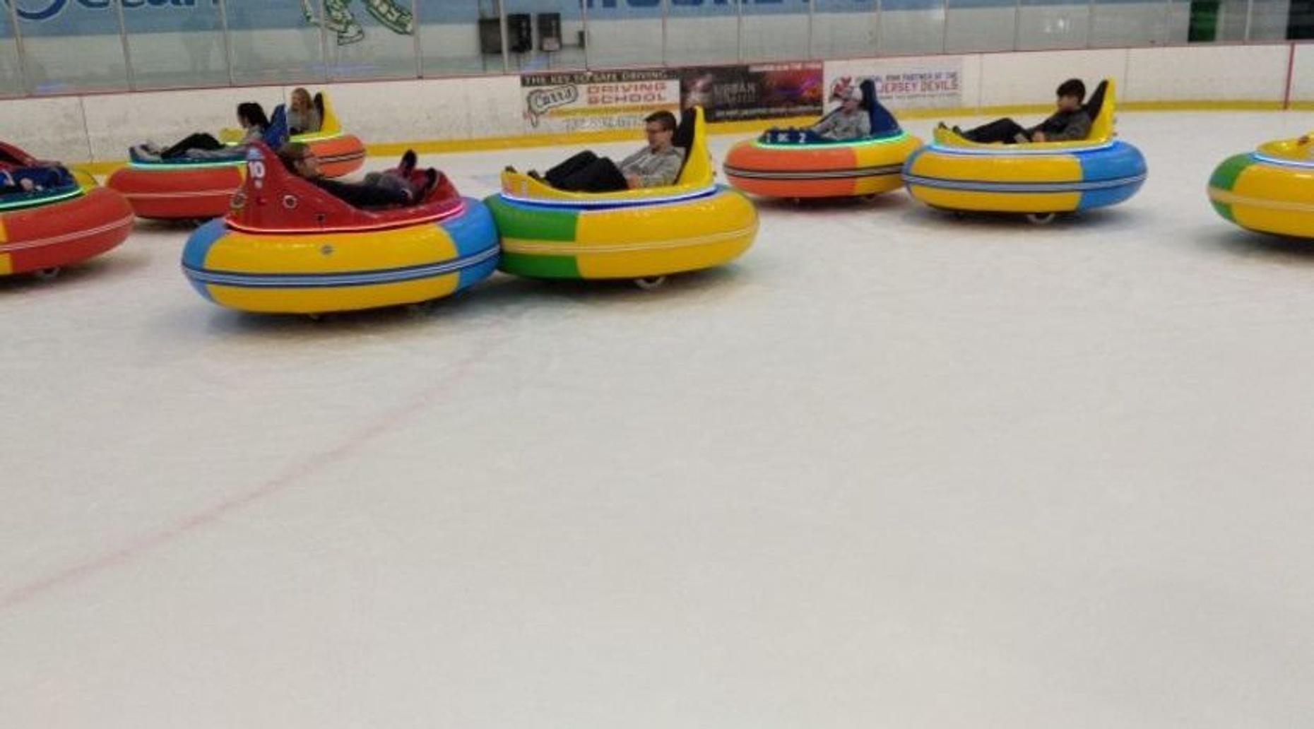 ice bumper car ride