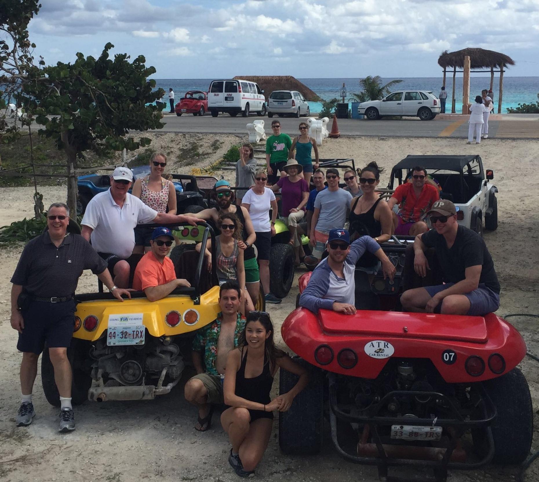 Cozumel Buggy Tour with Snorkel & Lunch