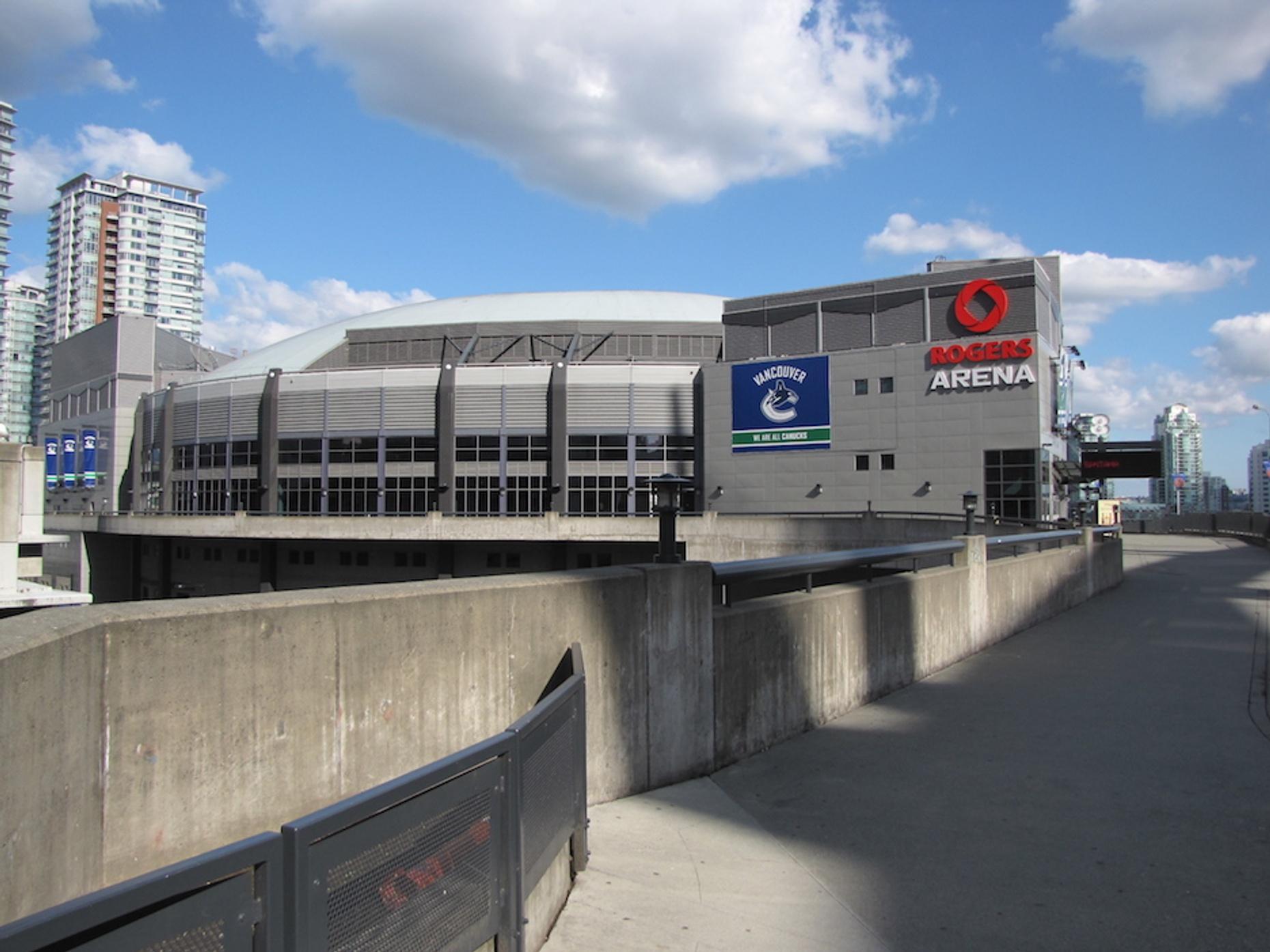 rogers arena tours vancouver