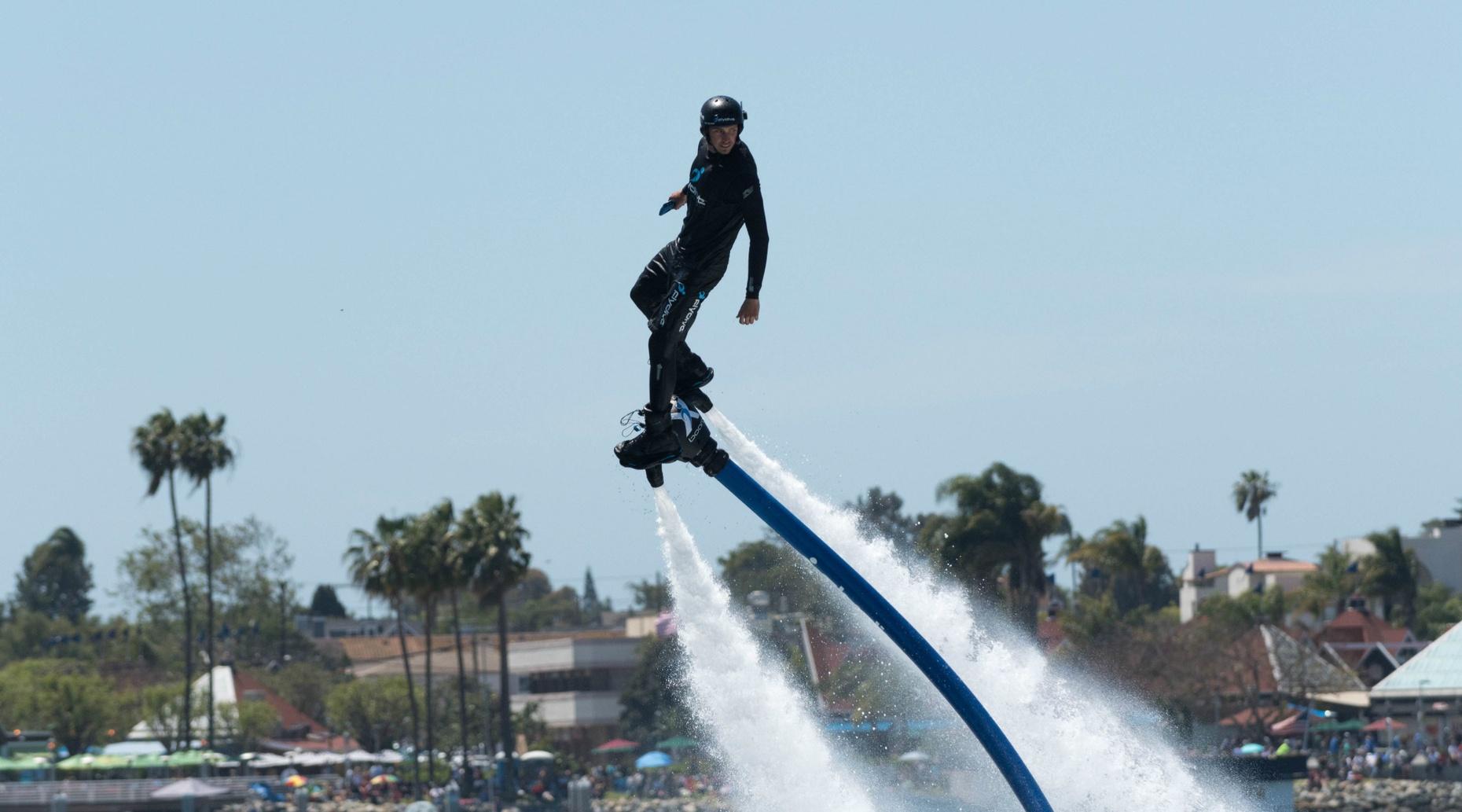 Four-Person Flyboard Adventure in Boca