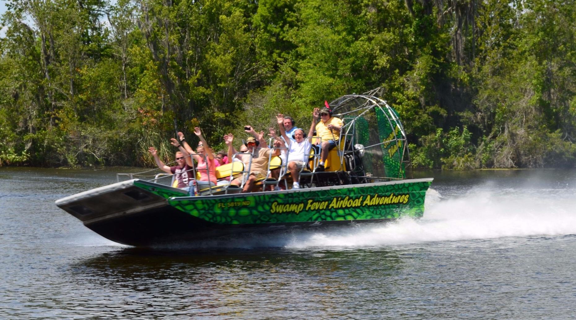 One-Hour Airboat Ride on Lake Panasoffkee in Orlando: Book Tours ...