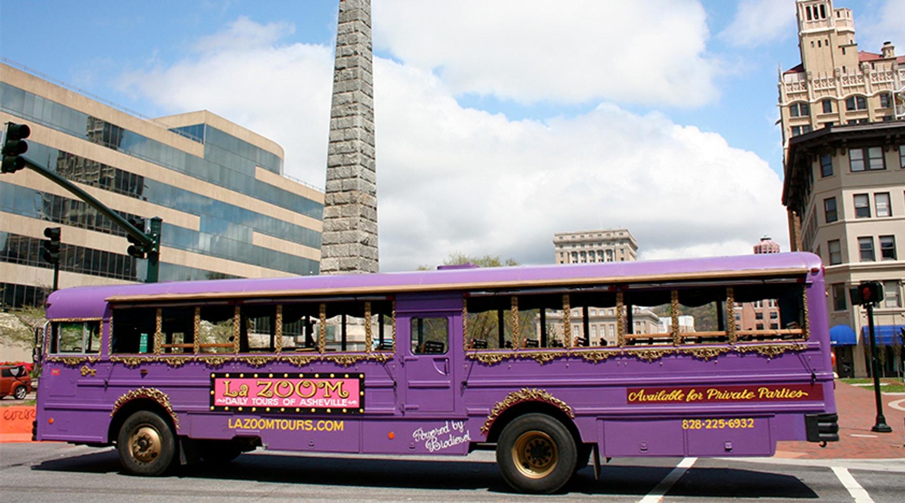 tour bus in asheville nc
