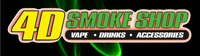 4D Smoke Shop Logo