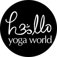 Hello Yoga World Logo