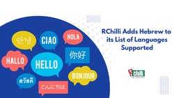 RChilli Adds Hebrew to its List of Languages Supported
