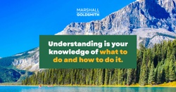 Marshall Shows How Understanding Is a Tool for Earning a Life