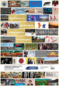 Resilience, The National Billboard Exhibition Project | Skawennati & Claus & Danger & Campbell
