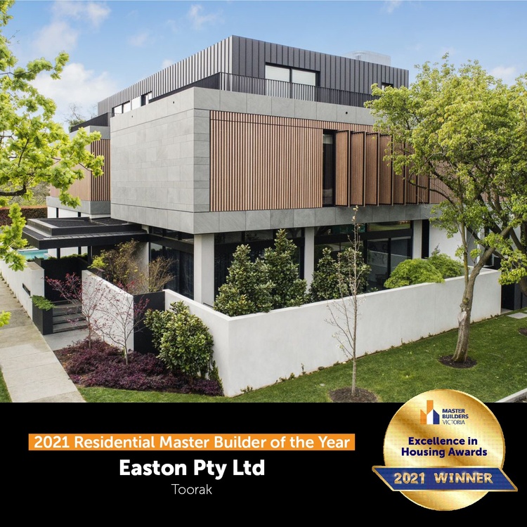 easton master builder of the year 2021
