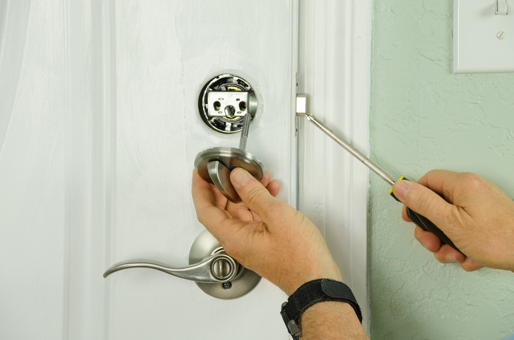 changing the locks to secure your new home