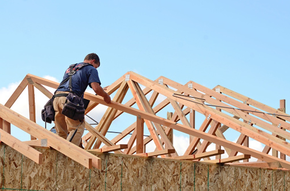 timber framed home