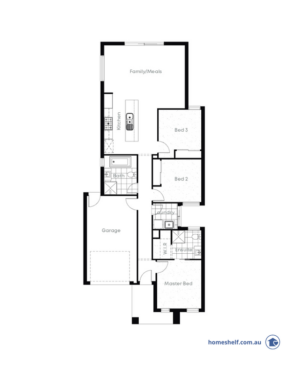 Narrow Block Plans