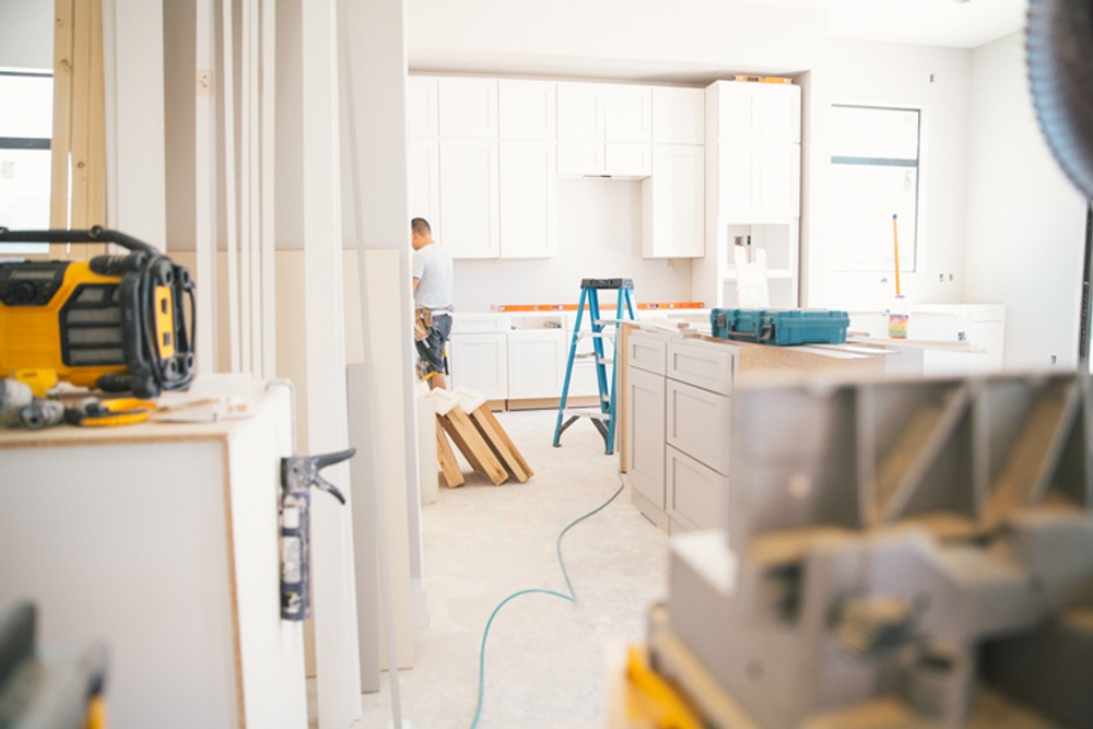 building cabinetry in new home