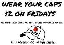 $2 Caps on Friday promo