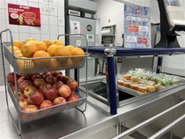 View of Cafeteria Food