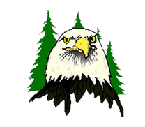 Eagle with Trees