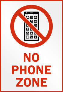 No phone zone