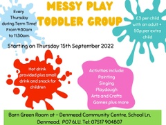 Messy Play Toddler Group