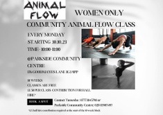 WOMEN ONLY COMMUNITY ANIMAL FLOW CLASSES