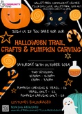 Halloween Trail, crafts & Pumpkin Carving - MORNING SESSION