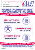 Women's Community Hub May 2024