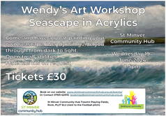 Wendy's Art Workshop - Seascape in Acrylics
