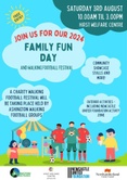 Family Fun Day and Walking Football Festival