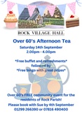 Over 60's Afternoon Tea