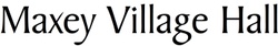 Maxey Village Hall logo