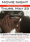 The next Ardingly Film - 'Priscilla' - will be shown on Thursday May 23rd
