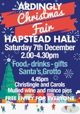 Ardingly Christmas Fair returns on 7th December at Hapstead Hall